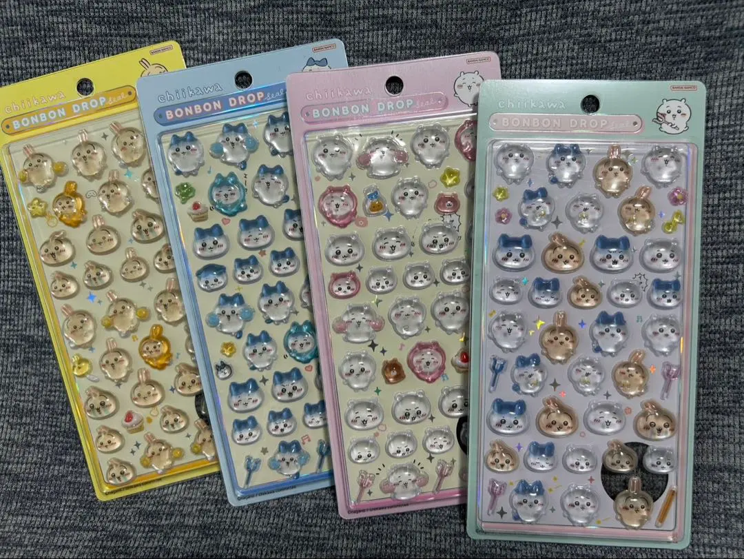 Thumbnail of BOMBONDROP Seal, Chiikawa, Set of 4