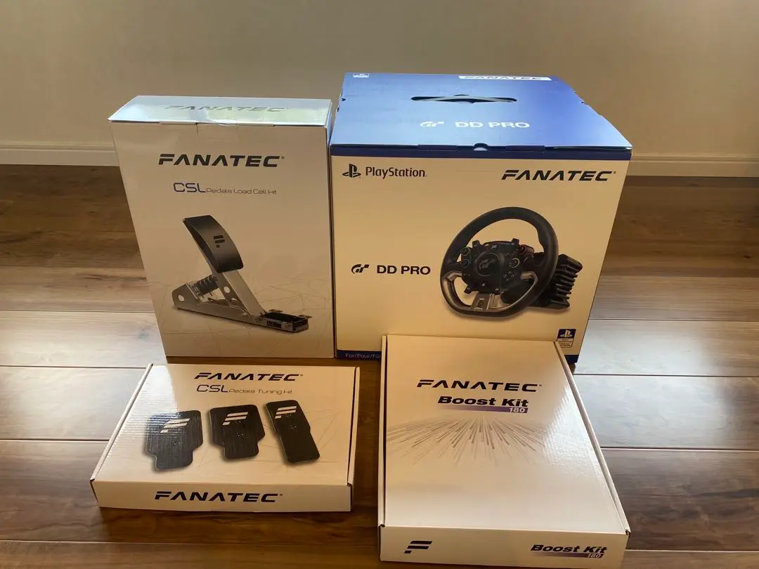 FANATEC  GT DD Pro本体のみとBoost Kit 180【中古】 FANATEC Boost Kit 180 Power Supply 8NM for CSL DD and GT DD