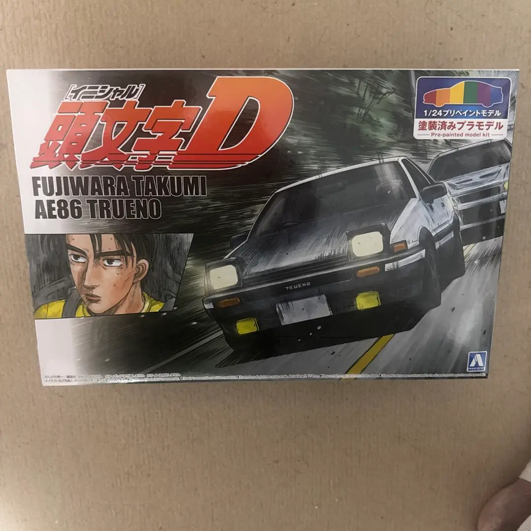 頭文字Ｄ プリペイントシリーズ３台セット アオシマの「プリペイントモデル」シリーズに『頭文字D』高橋
