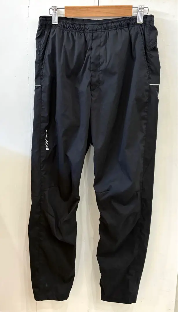 未着用　モンベル　クロスランナーパンツ　ストレッチ　防風　タイツ　薄手　黒　ＸＬ 未着用 モンベル クロスランナーパンツ ストレッチ 防風 タイツ