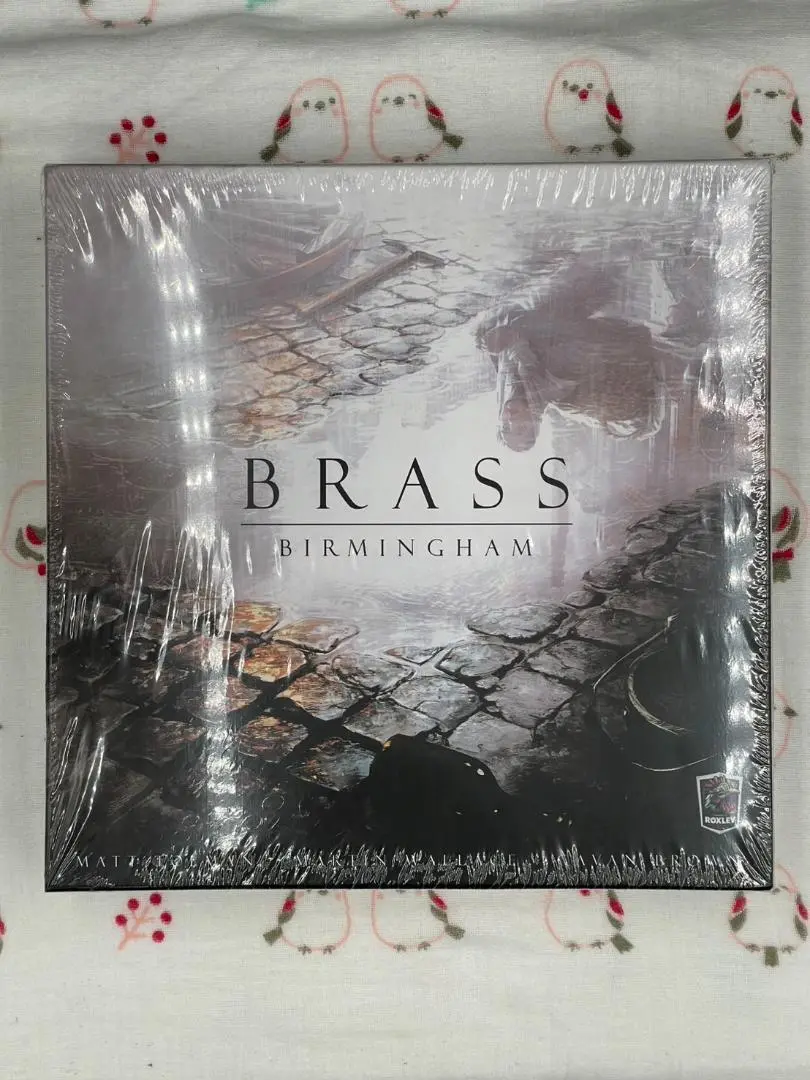 【未使用品(開封済)】ブラス:バーミンガム 日本語版 Brass Birmingham 日本語版 新品未開封 ボードゲーム ブラス