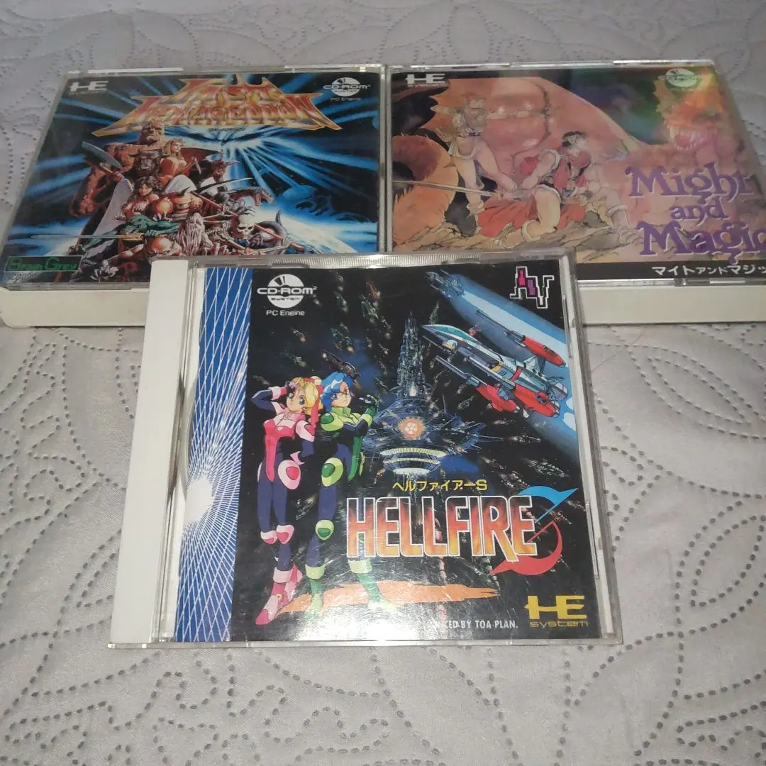 PCエンジン　ヘルファイアー S ハガキ付き ヘルファイアーS(CD-ROM2専用)｜PCエンジン (PCE)｜NEC｜レトロ