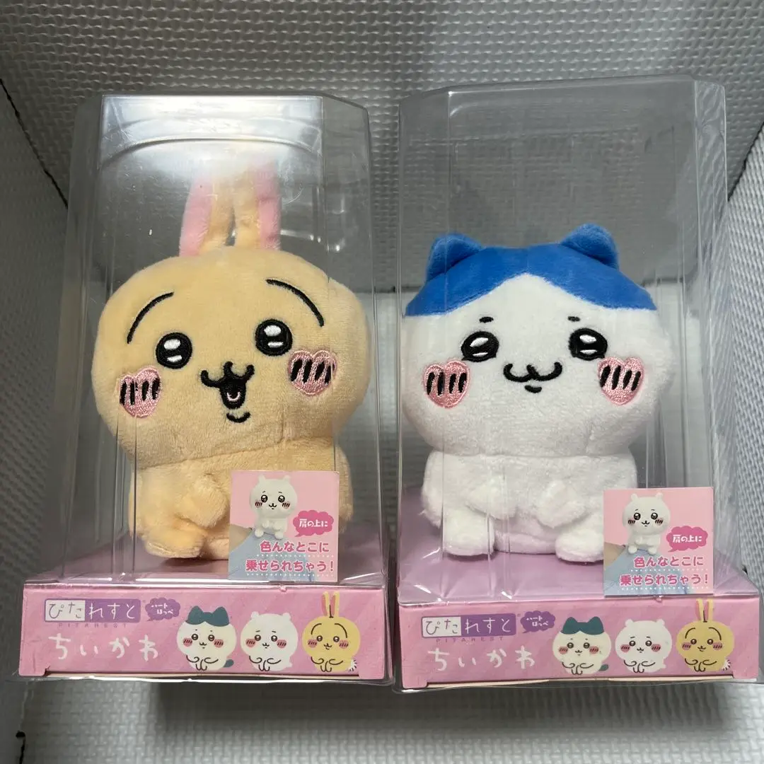 【新品未使用未開封】ぴたれすと うさぎ ハートほっぺ ちいかわ3個 ちいかわ - ちいかわ♪ぴたれすとハートほっぺ うさぎ☆新品未