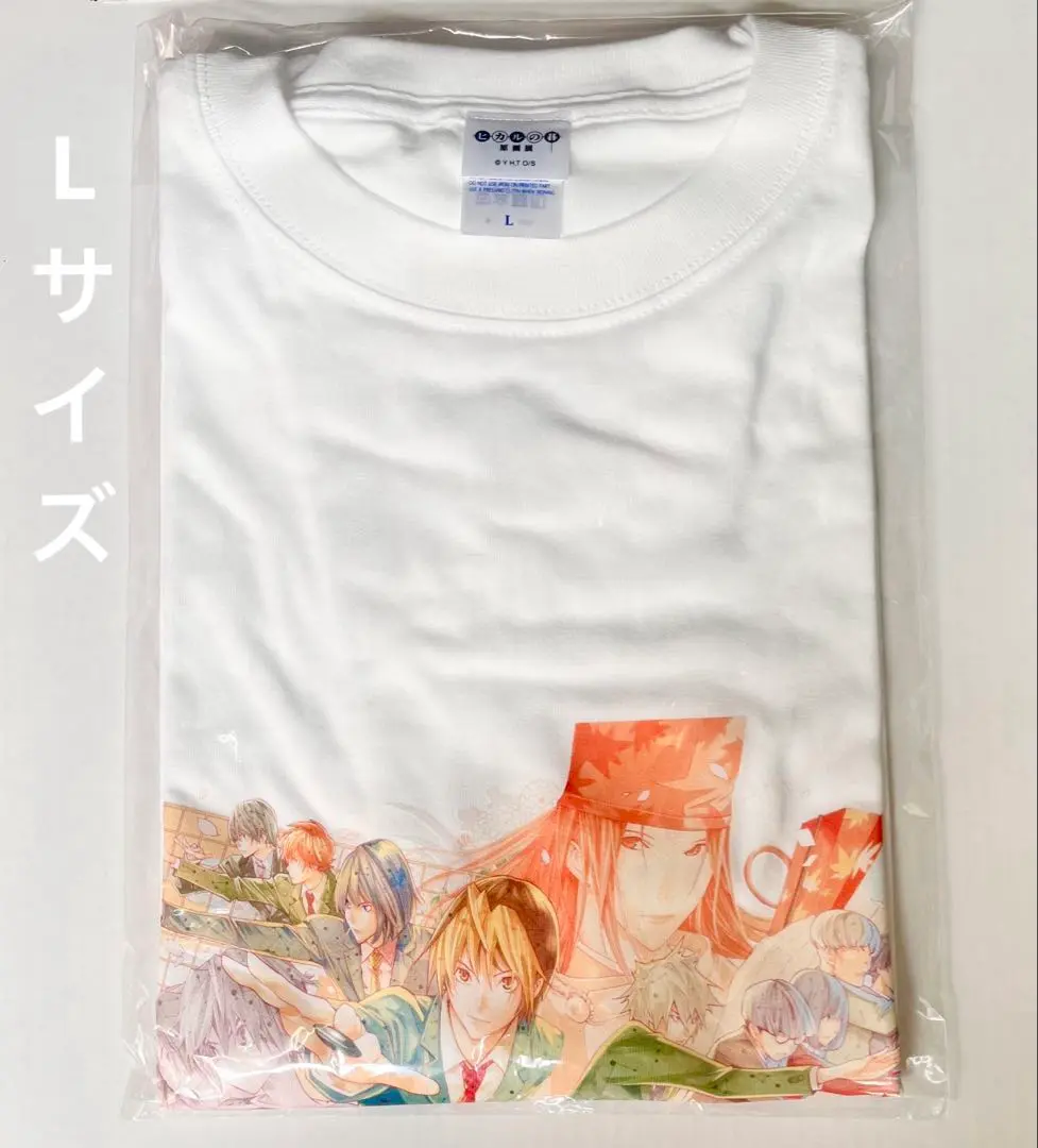 〈新品未開封〉小畑健展 限定品 ヒカルの碁 Tシャツ Lサイズ Tシャツ(キャラクター) 集合 Tシャツ ホワイト Lサイズ 「ヒカル