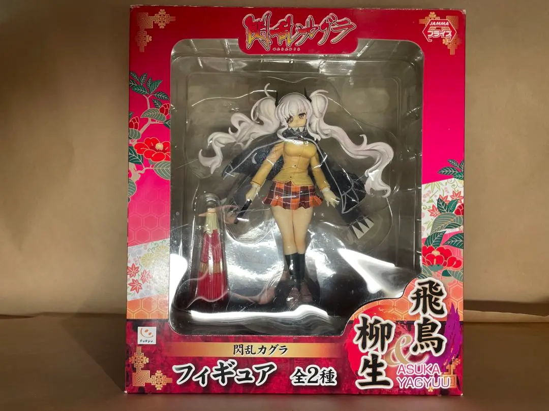 ヴェルテクス Dwell 閃乱カグラ 柳生 1/8 完成品フィギュア 中古】(本体A-/箱B)Dwell 閃乱カグラ 柳生 1/8 完成品フィギュア