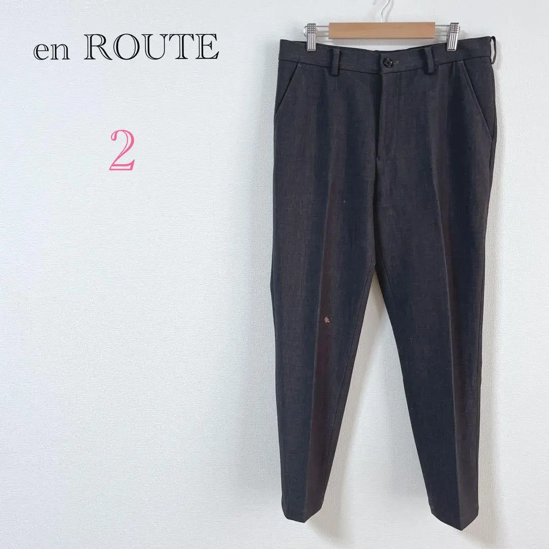 EN ROUTE ナイロンツイル2Bジャケット　セットアップ　上下 EN ROUTEのナイロンツイル2Bジャケット&パンツがおすすめ