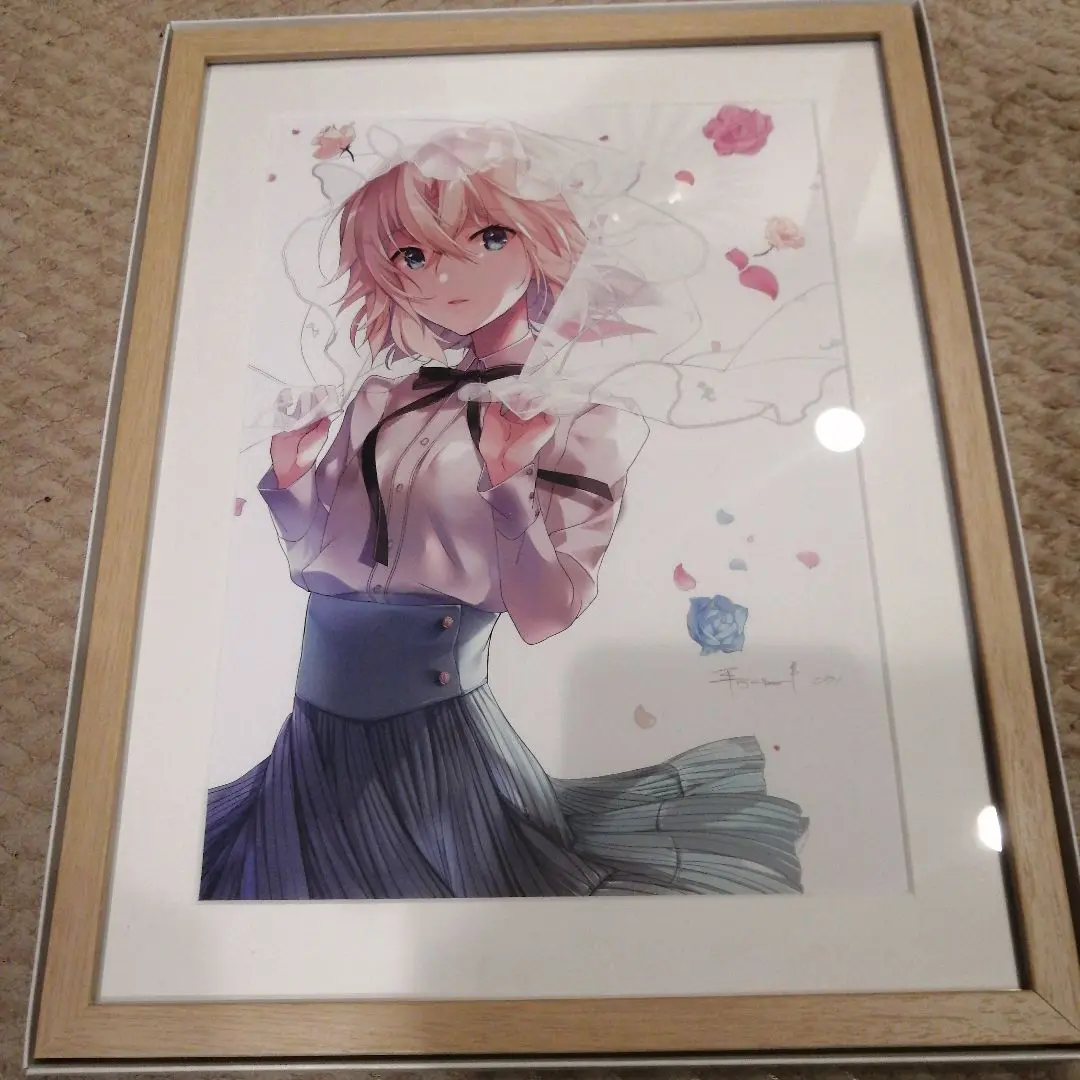 メモリーズオフ 複製原画 嘉神川 ノエル 平つくね 直筆サイン入り m29067687864_1.jpg?1734359116