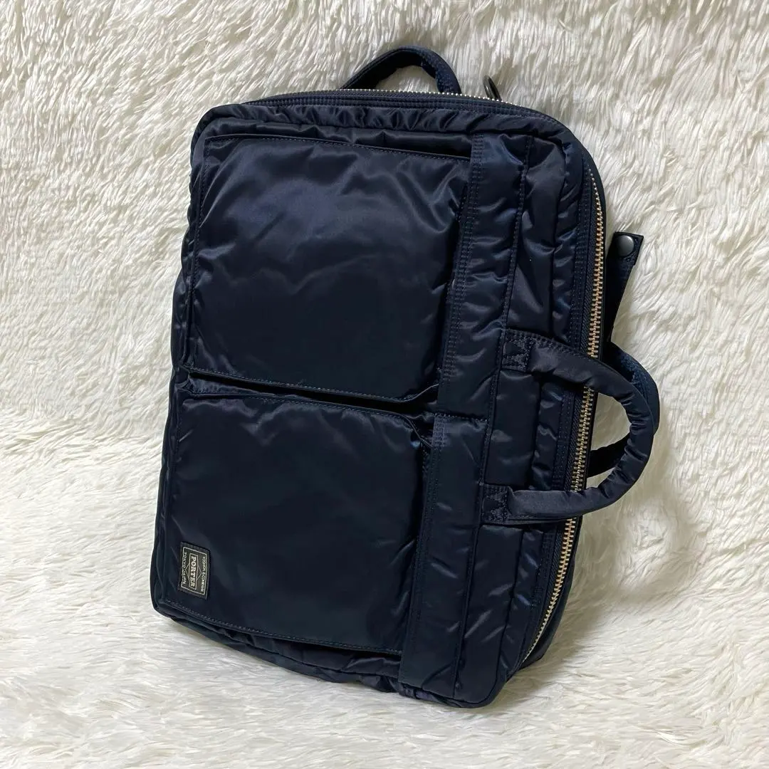 HEADPORTERタンカー 3way ビジネスバッグ　アイアンブルー A4収納 TANKER(タンカー) 3WAY BRIEFCASE | 吉田カバンホームページ
