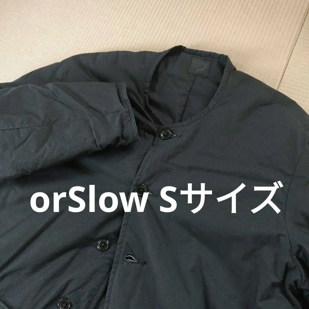 orSlow ノーカラージャケット orslow、ノーカラーの RAILROAD DENIM JACKET | indienative