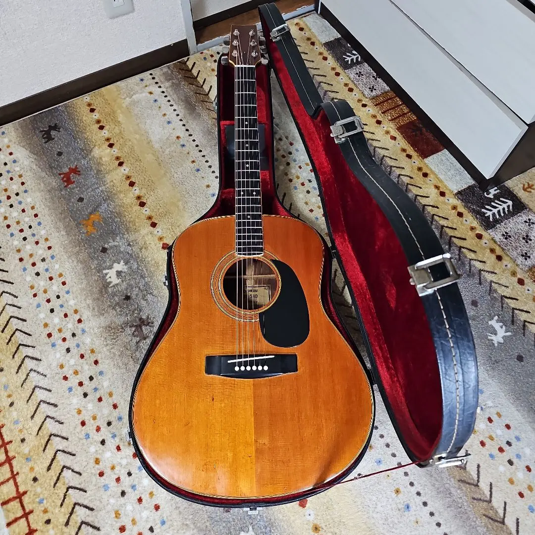 程度上々❗️YAMAHAヤマハFG580 緑ラベル　ジャパンヴィンテージアコギ 中古】YAMAHA FG-580 グリーンラベル - 神奈川県の中古楽器店