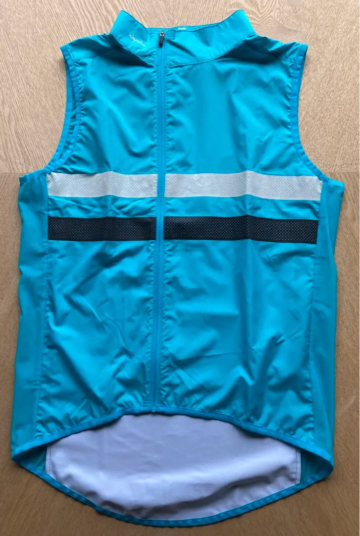 【中古品】Rapha ミントグリーン ノースリーブ ウィンドブレーカー 爆買い 中古品】Rapha ミントグリーン ノースリーブ ウィンド
