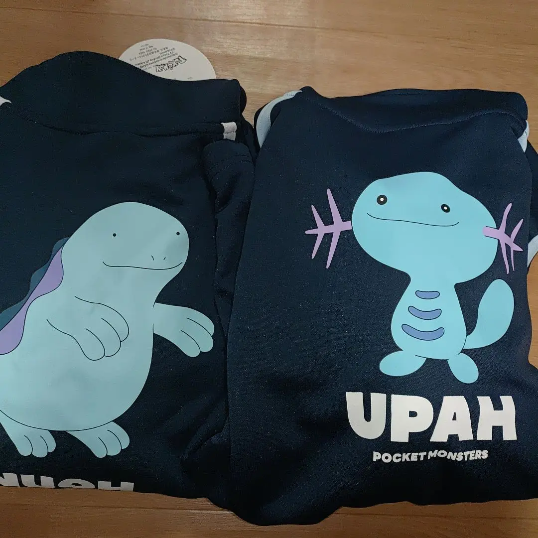 ヌオー ウパー パジャマ ジャージ セット M、LLサイズ ポケモン UPAH＆NUOH ウパー＆ヌオー ジャージ XL ネイビー