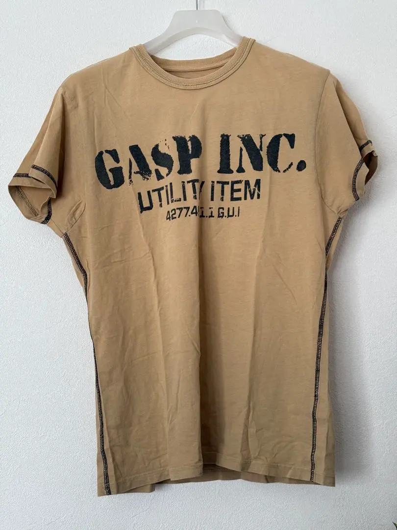 新品 GASP INC. オリーブ Tシャツ　Mサイズ 新品 GASP INC. オリーブ TシャツMサイズ