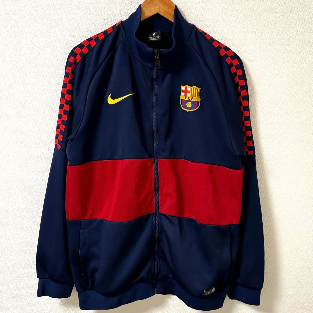 Thumbnail of NIKE FC Barcelona Track Jacket XL Nike Jersey Barca