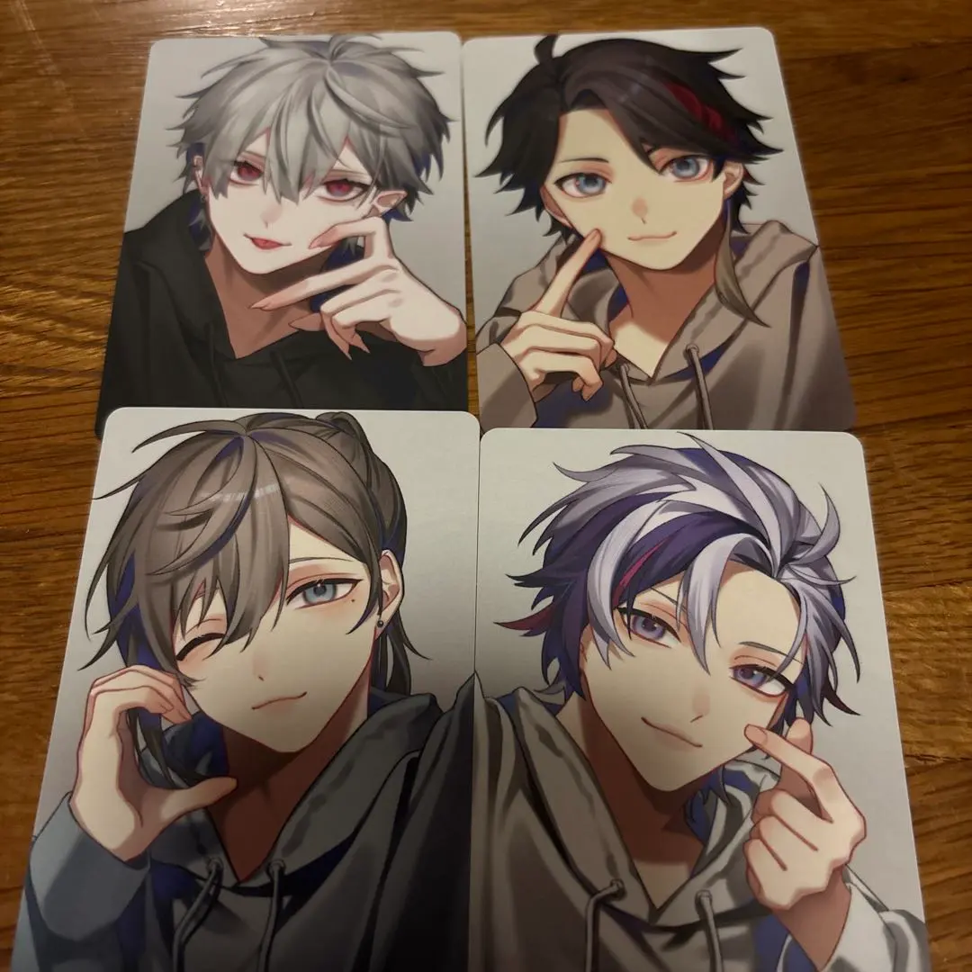 Thumbnail of NIJISANJI Nijisaku 10 Fuwa Minato Kanae Kuzuha Akina Saegusa Trading Card-style Card