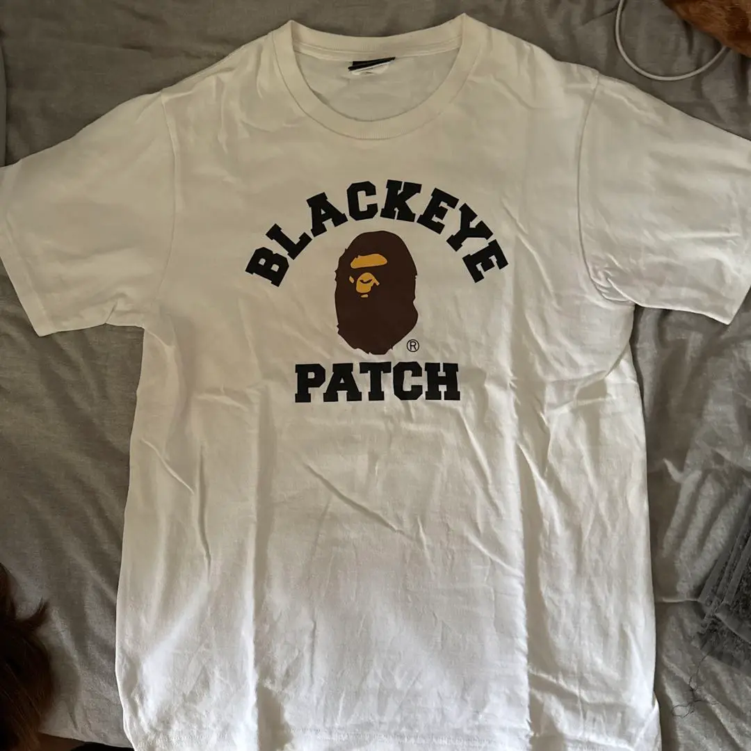 超希少！エルちゃん着用♡ APE✖️BlackEyePatch コラボTシャツ 2025年最新】BLACK eye patch ape tシャツの人気アイテム - メルカリ