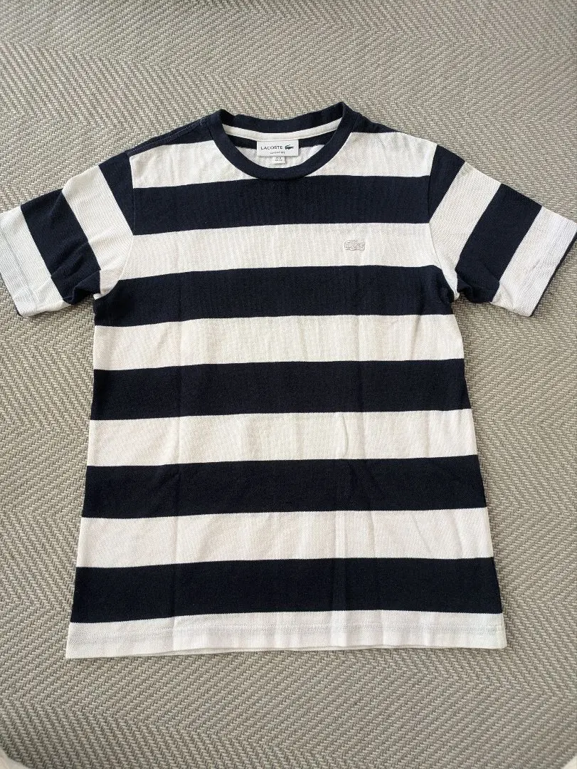 Thumbnail of LACOSTE CLASSIC FIT Striped T-shirt, Size S