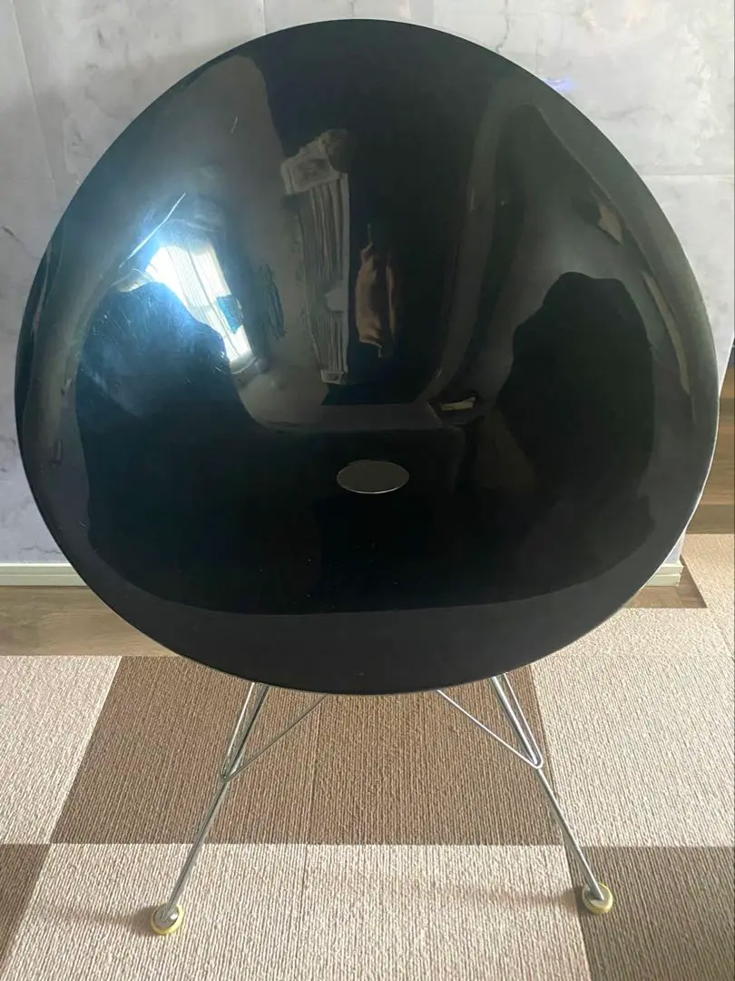 お値引き限界‼️カルテル　エロエス　Kartell EroS ポリカーボネート エロエス 1本脚 回転式 クリスタル カルテル フィリップ