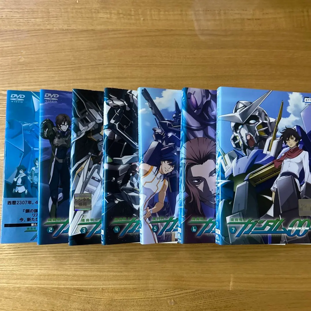 Thumbnail of Mobile Suit Gundam 00 Double O Complete 7-Volume Set DVD Rental Drop