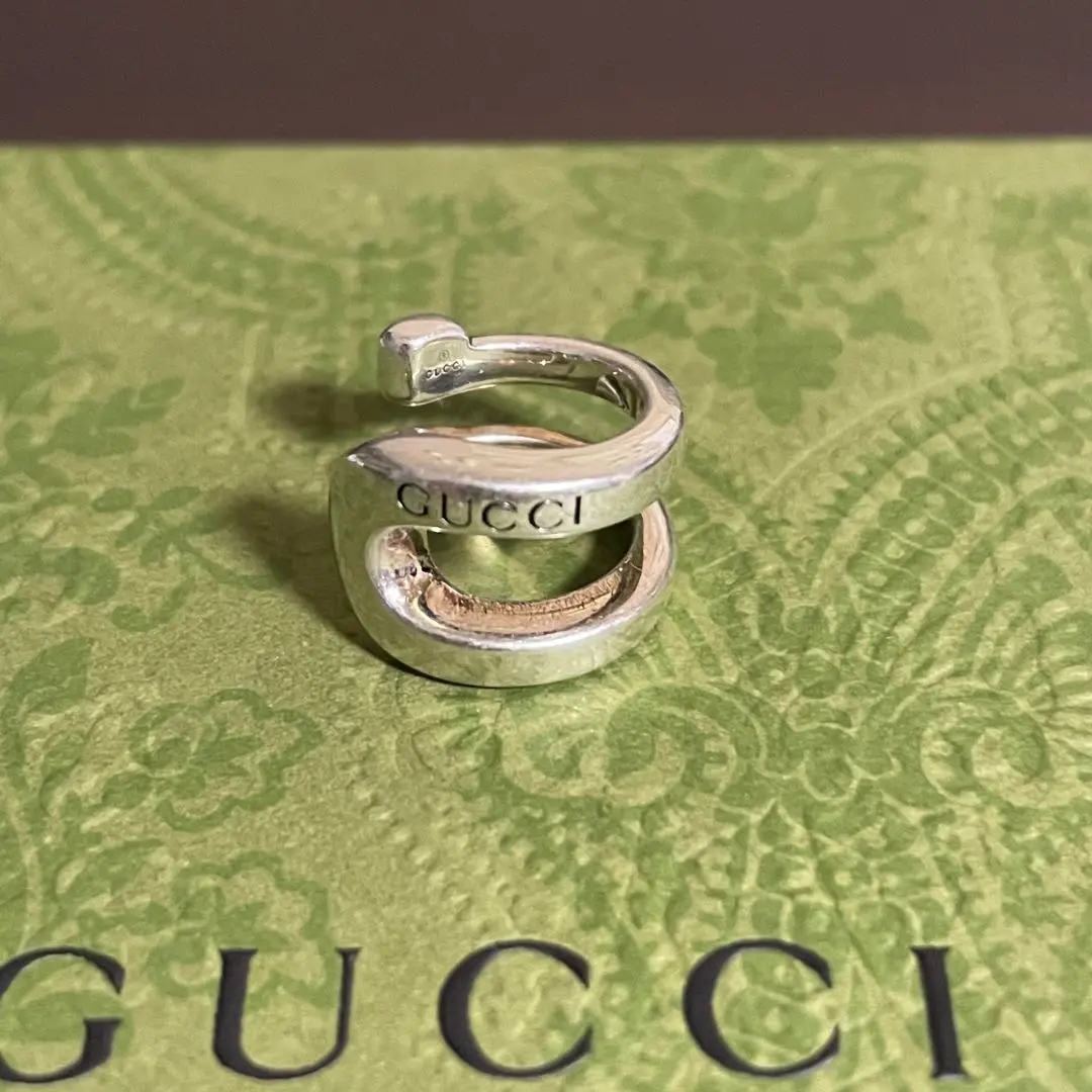 GUCCI イヤーカフス リング 797031_J8400_8106_002_100_0000