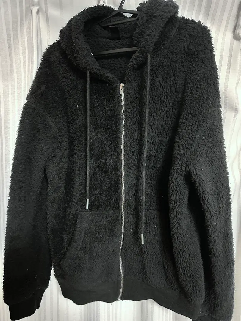 Thumbnail of SHEIN Black Fleece Jacket M