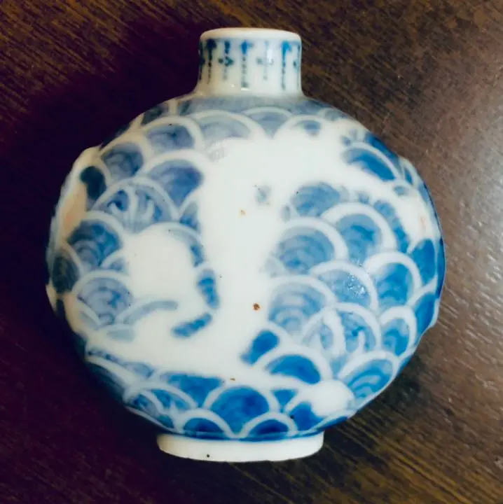 AKa5495　中国　花瓶　成化年製？ AKa5495中国花瓶成化年製？