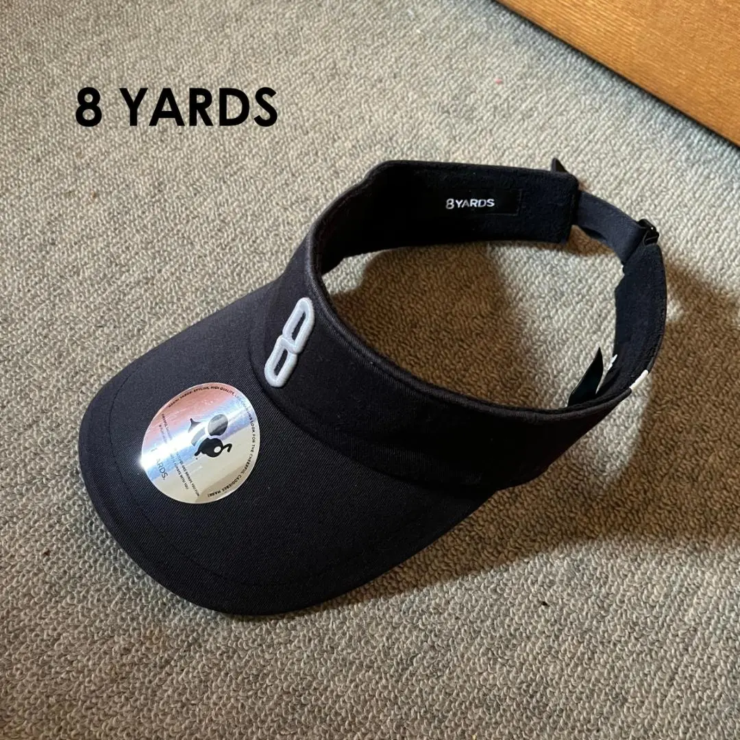 【美品】8 YARDS バイザー ベージュ 中古 ハチヤーズ 8YARDS サンバイザー フリー ベージュ 8