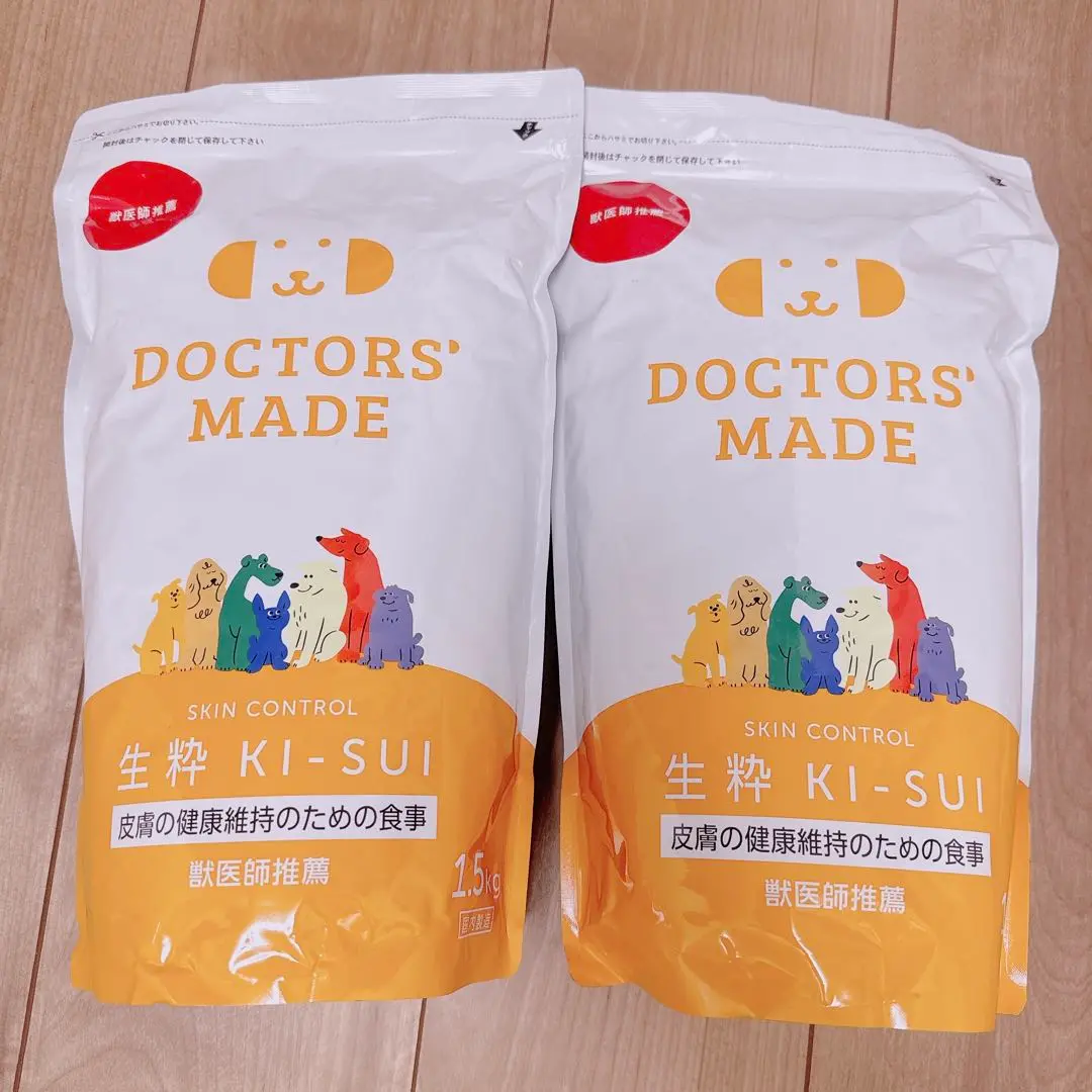 ドクターズメイド 生粋KI-SUI ドッグフード1.5Kg ×3袋 商品詳細｜ワンちゃんの健康を徹底サポート｜ドクターズメイド