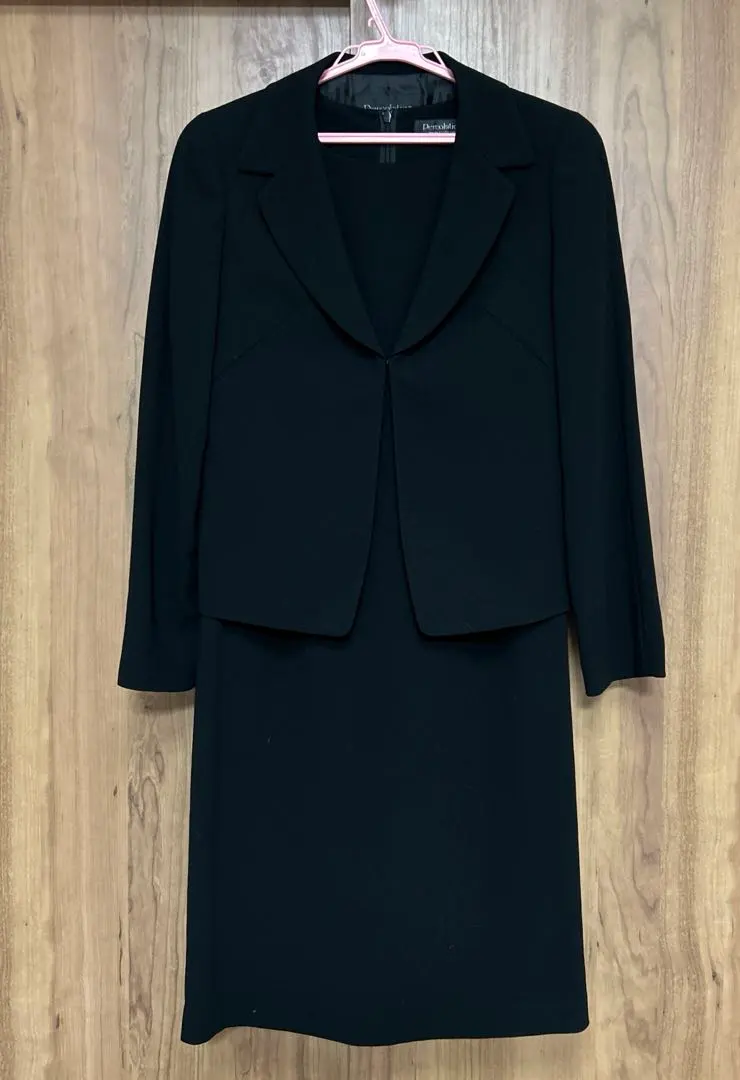 Thumbnail of Mourning Dress Black Formal Women's 2-piece Set Size 9 Formal Wear Ceremonial Occasions