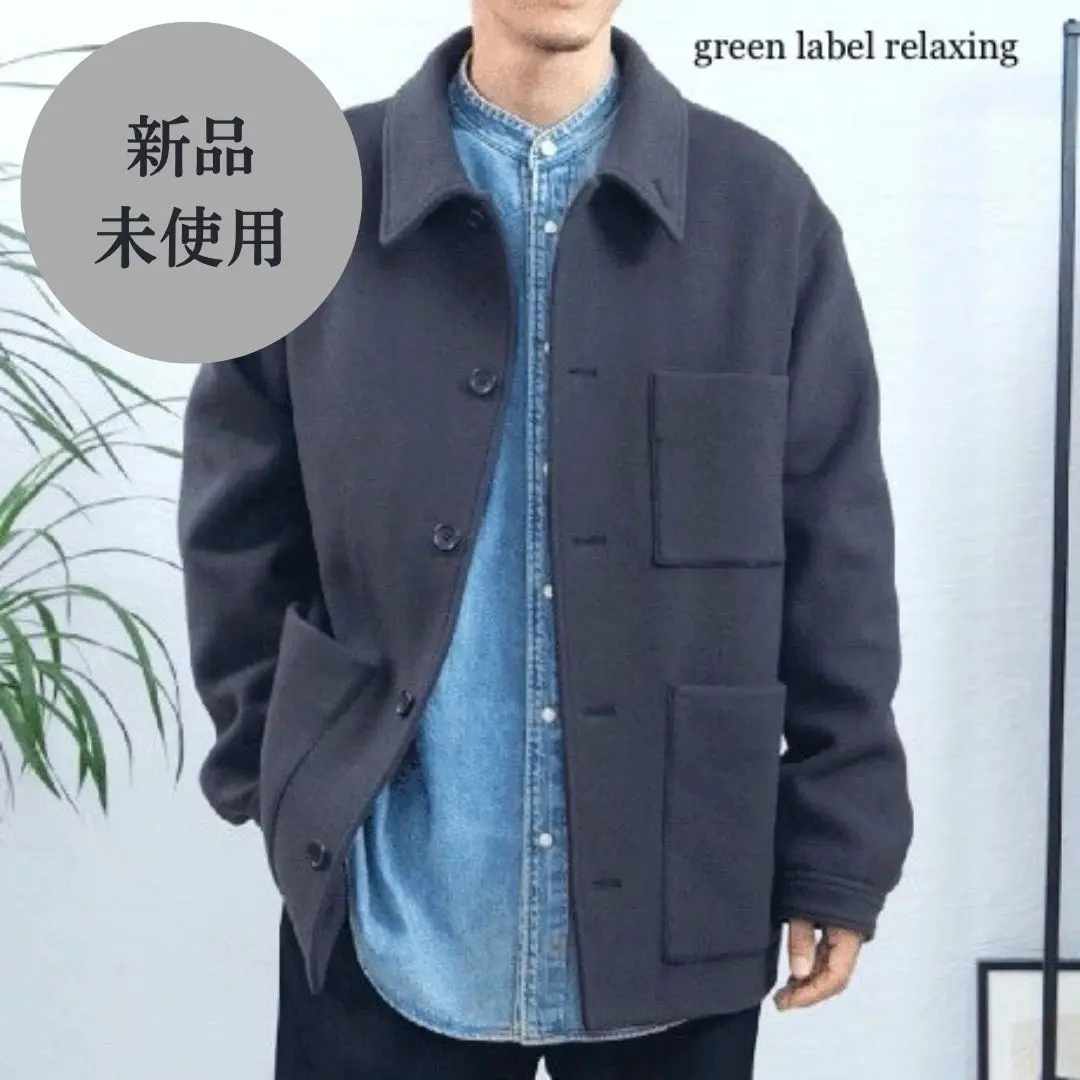 SENTDALEWOOLカバーオールダークグレー S 新品未使用大山シュンコラボ SENTDALE WOOL カバーオール