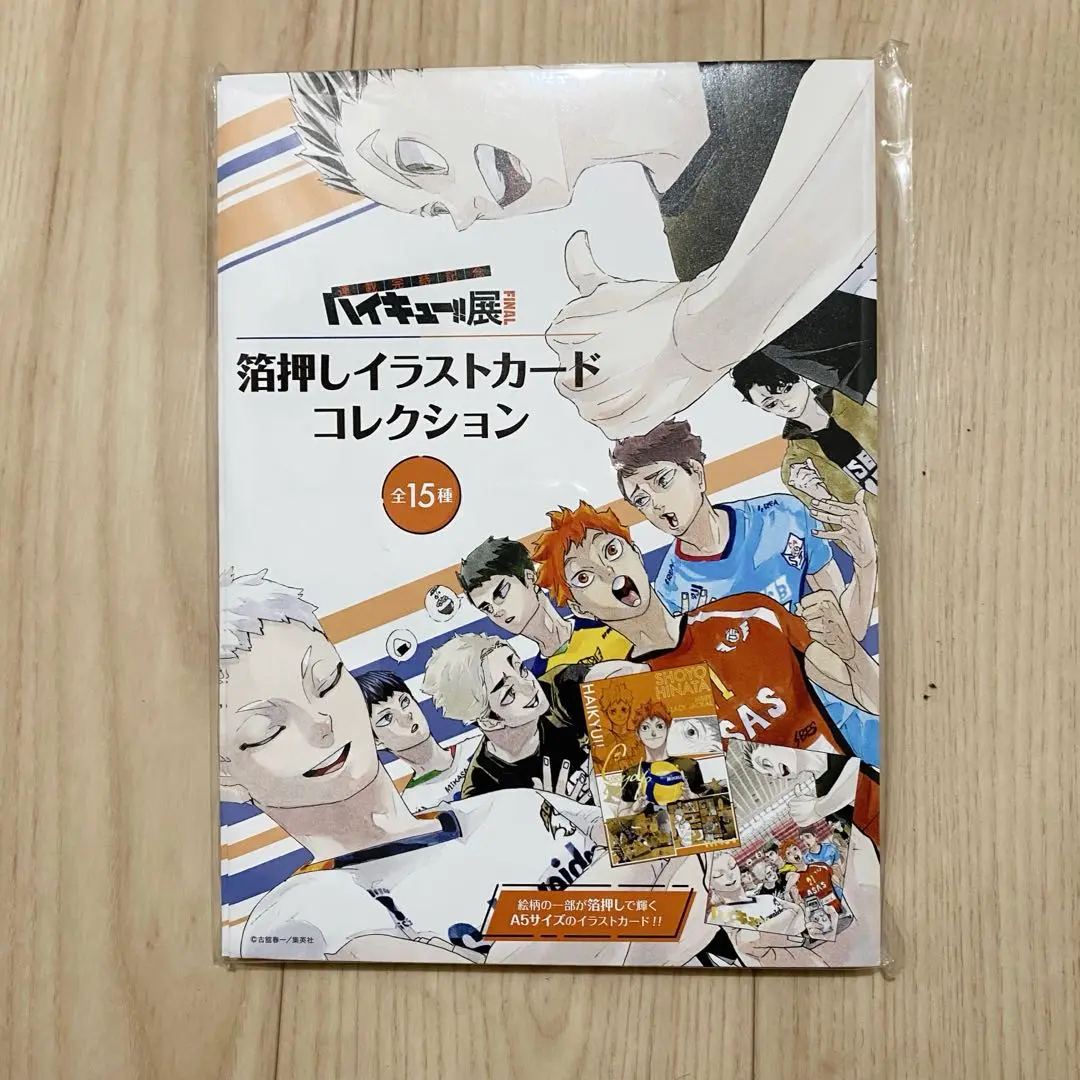 Amazon.co.jp: ハイキュー!!展 原画展 FINAL 箔押しイラスト