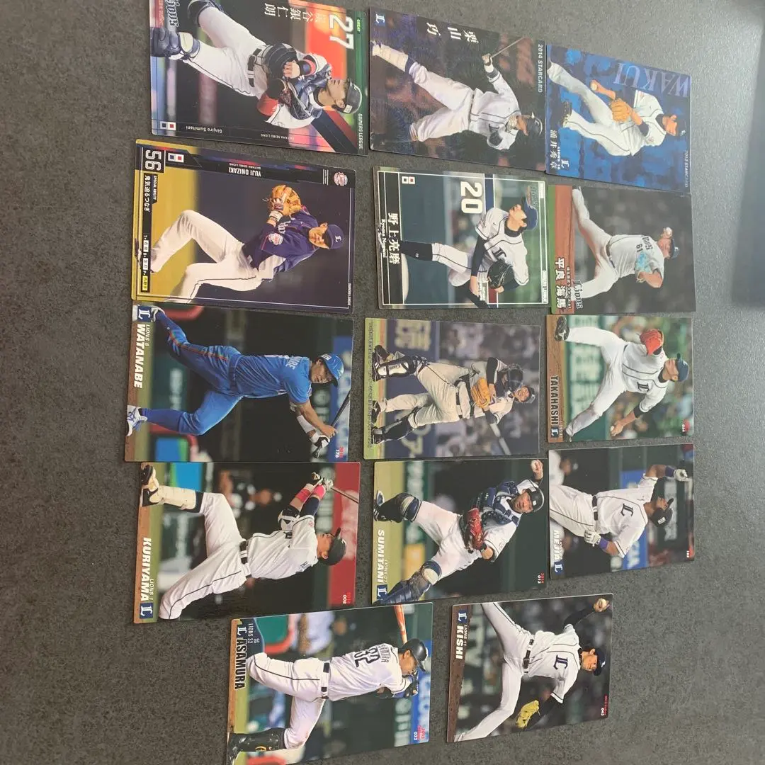 Thumbnail of Calbee Pro Baseball Chips (Seibu Lions) Trading Card Set