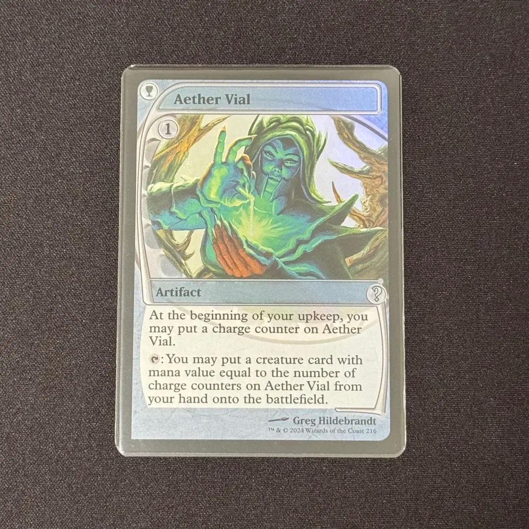 mtg 霊気の薬瓶 ボーダーレスFoil ミントモール / MINT GAMES MTG(東日本橋) / 【2X2】【JPN