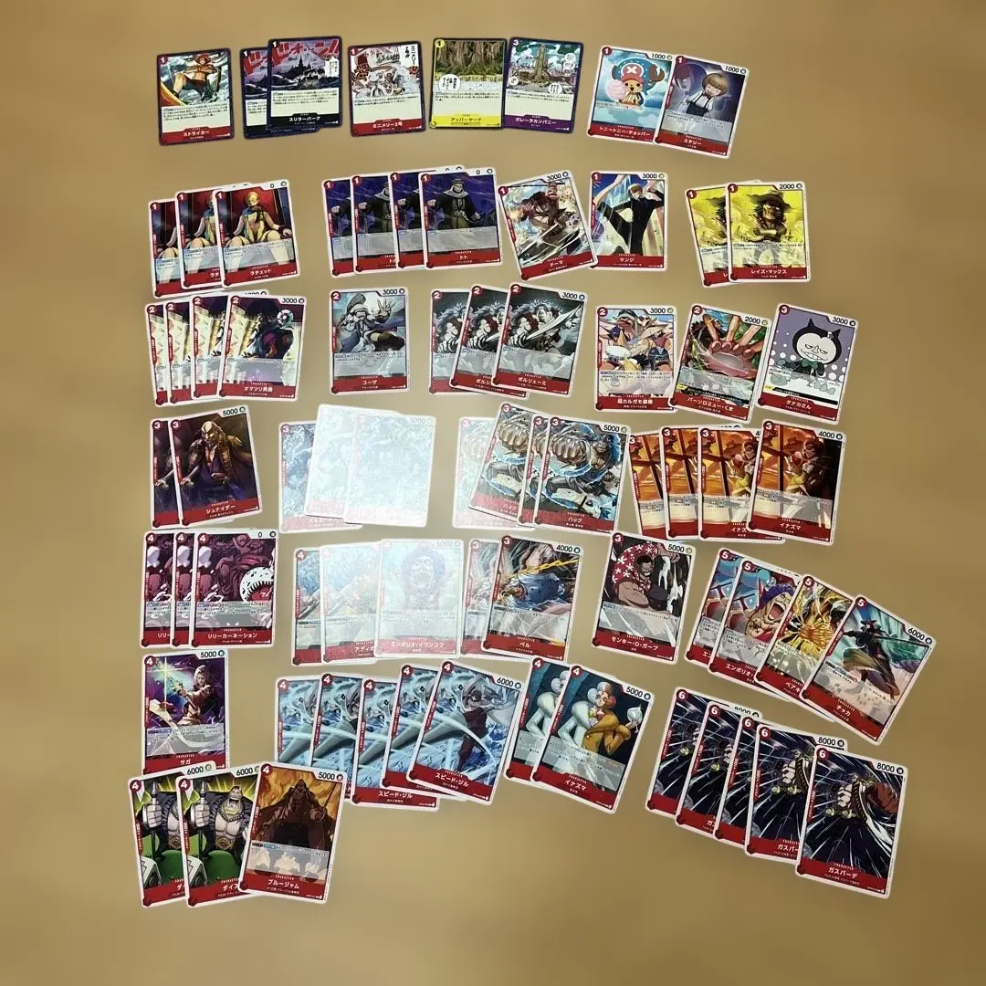 Thumbnail of One Piece Card Game Set 72 cards ②