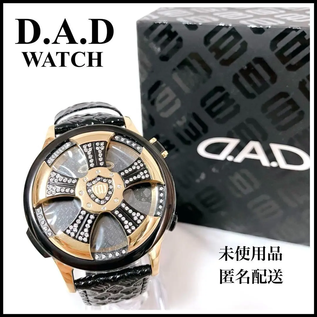 新品未使用】希少 D.A.D デーアーデー 腕時計 ギャルソン ホイール