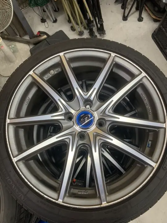 WEDS レオニス AMF 軽量 PCD100 5穴 バリ溝 215/50R17 WEDS レオニス AMF 軽量 PCD100 5穴 バリ溝 215/50R17