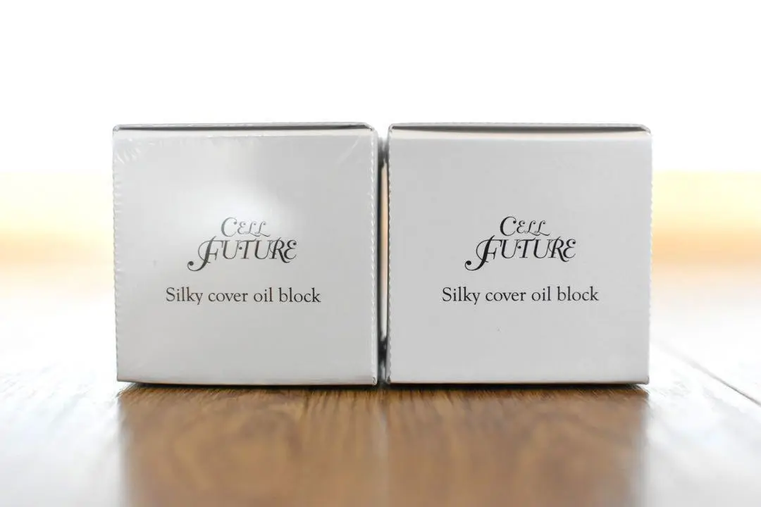 【未開封】セルフューチャー シルキーカバー オイルブロック 2箱セット セルフューチャー シルキーカバー オイルブロック 28g×4個 新品