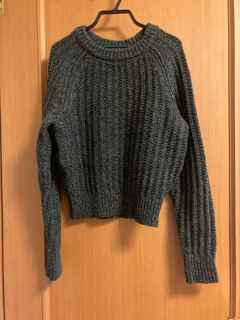 Thumbnail of Dark green sweater, long sleeves, XS size