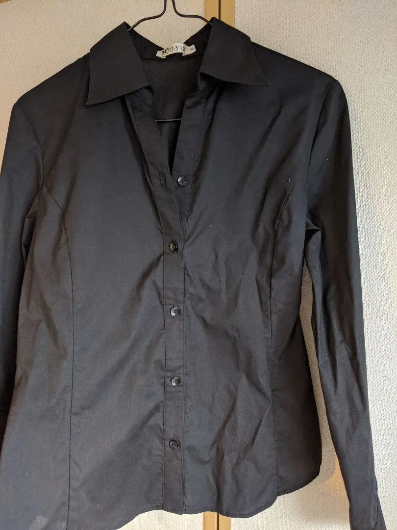 Thumbnail of Long-sleeved shirt, M, Black