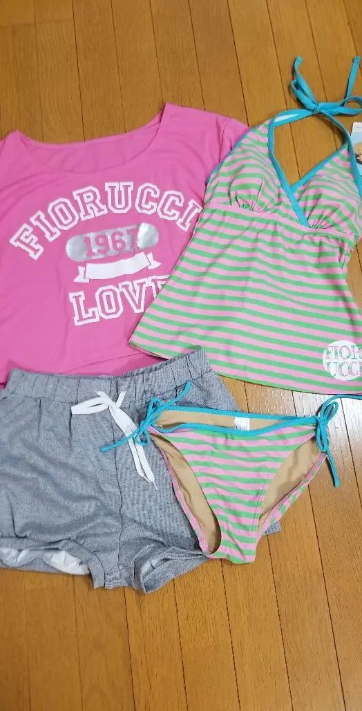 Thumbnail of Unused!! FIORUCCI Swimsuit 4-piece set M Women's Fiorucci