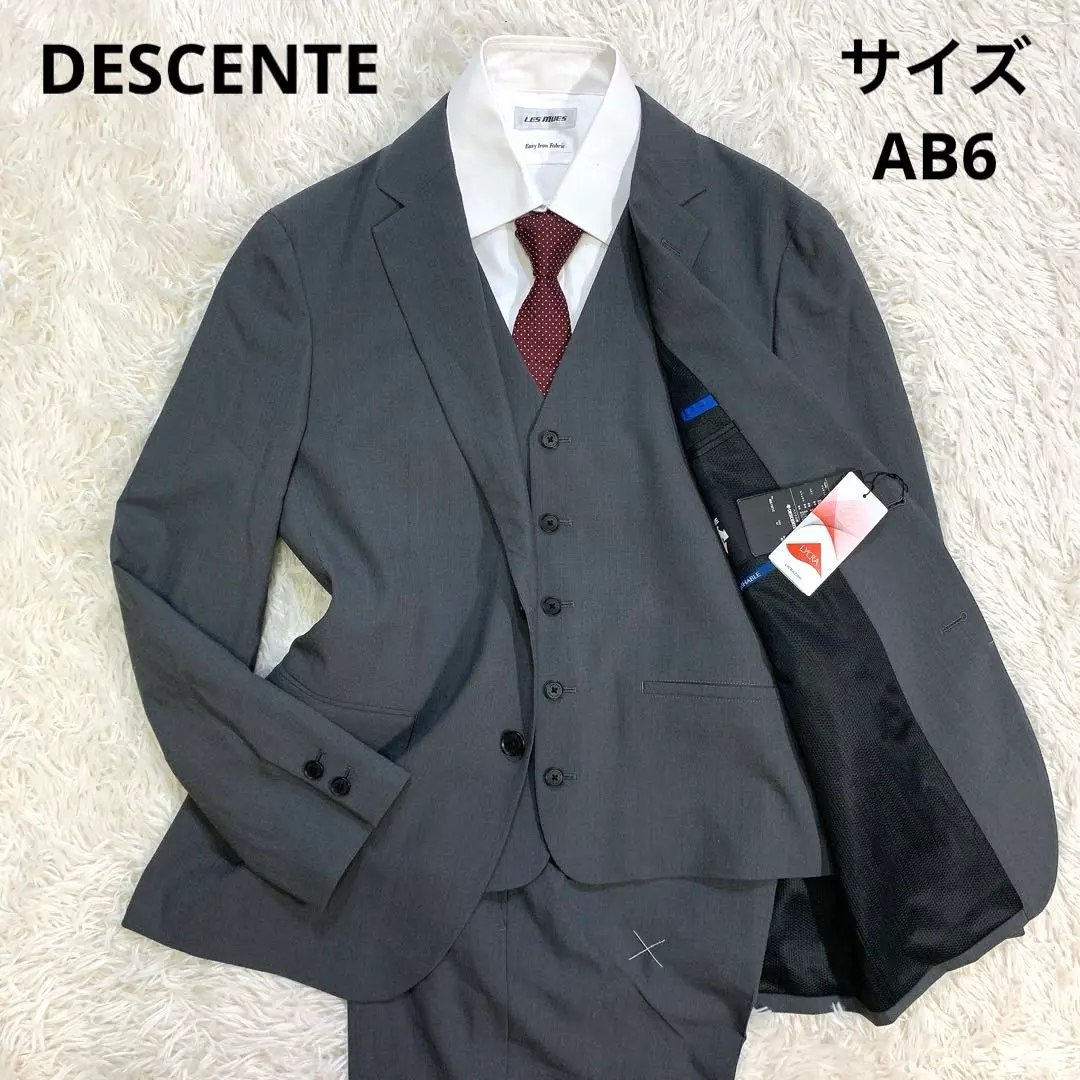 ［新品未使用］DESCENTE デサント スーツ セットアップ DESCENTE - 未使用級✨ デサント スーツ 3ピース セットアップ