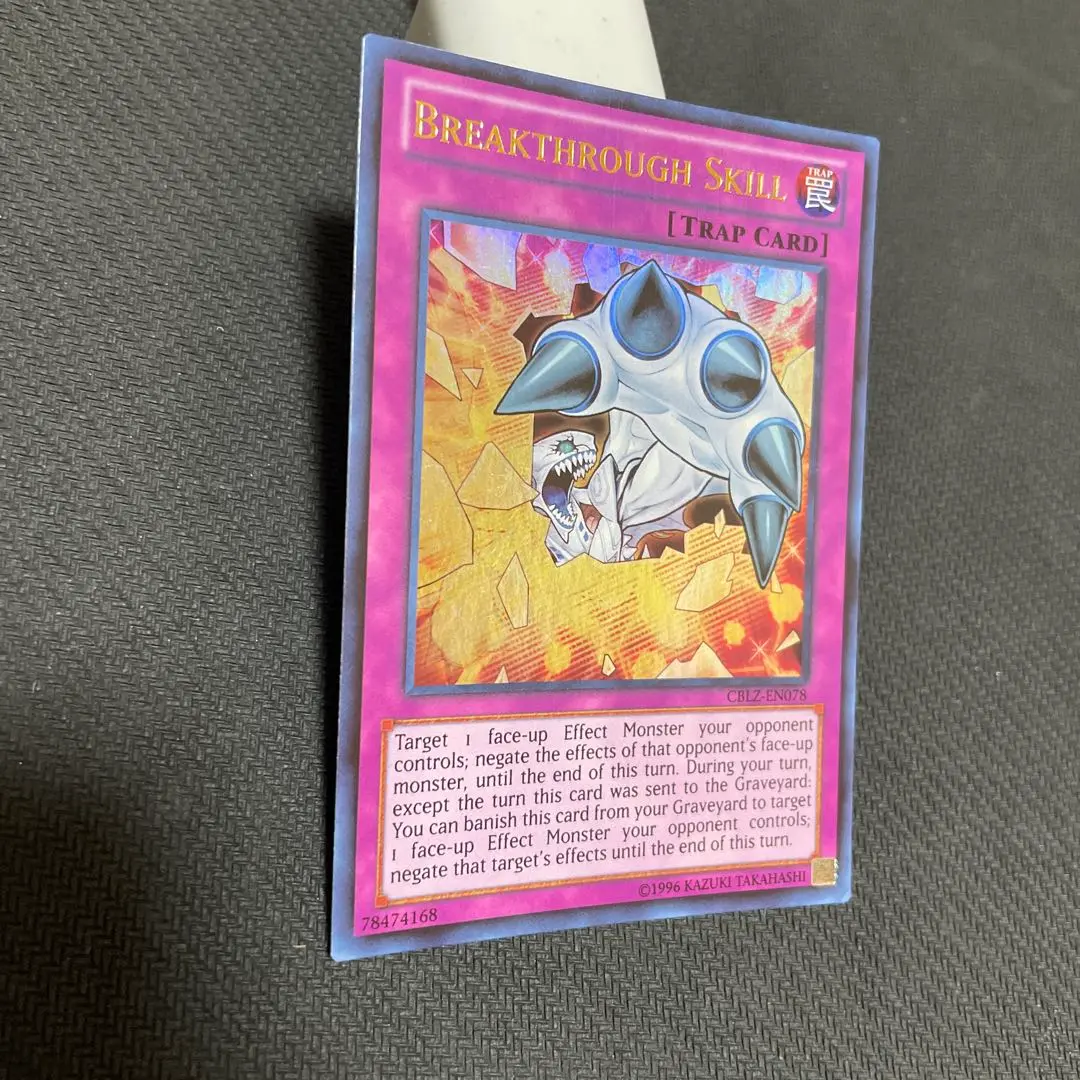 極美品 遊戯王 ブレイクスルー・スキル 英語版 1st レリーフ 極美品級 遊戯王 ブレイクスルー・スキル 英語版 1st レリーフ