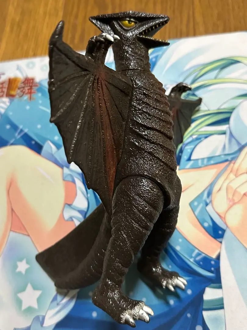 日東 ギャオス ソフビ ソフトビニール 当時物 ガメラ 特撮 Yahoo!オークション - 日東 ギャオス ソフビ フィギュア /日東