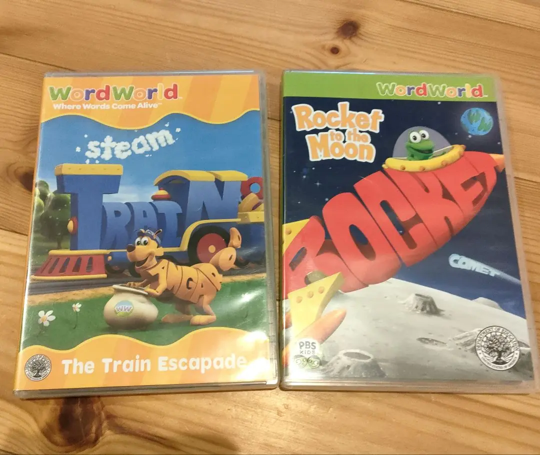 WordWorld DVDセット 5枚＋2枚セット - メルカリ
