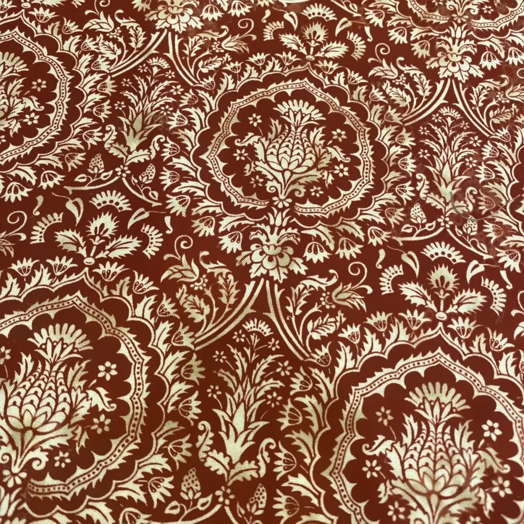 Thumbnail of Moda botanical fabric, "fruitcake" 105cm wide x 300cm