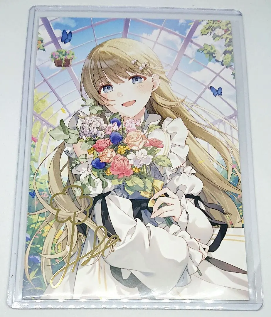 英リサ　誕生日記念複製サイン入りポストカード ぶいすぽっ！【公式】 on X: 