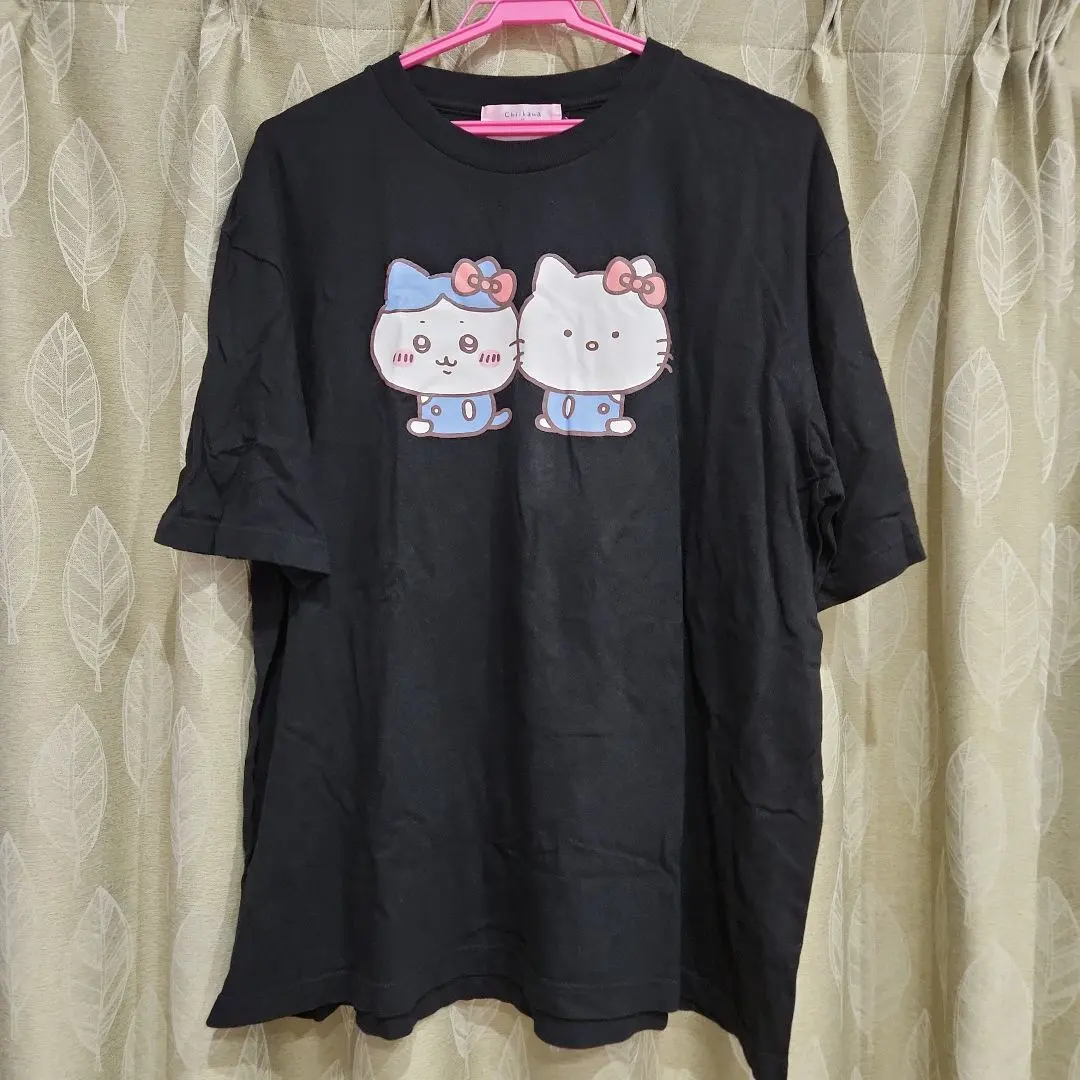 Thumbnail of Chikawa x Sanrio Characters Big T-shirt Hachiware Hello Kitty, Size L