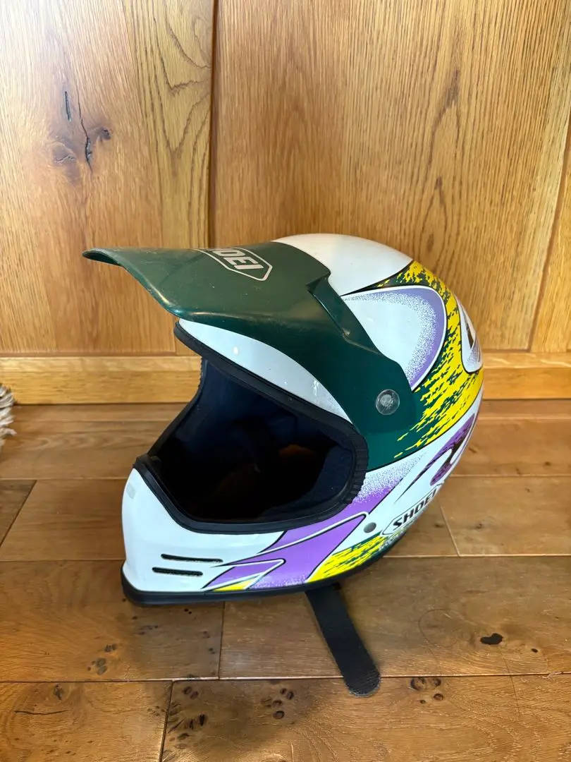 SHOEIトロイリー デザインズコラボ ヘルメットVF-X2 ジェフマタセビッチ SHOEI VF-X2 CHICKEN ジェフ・マタセビッチレプリカ - メルカリ