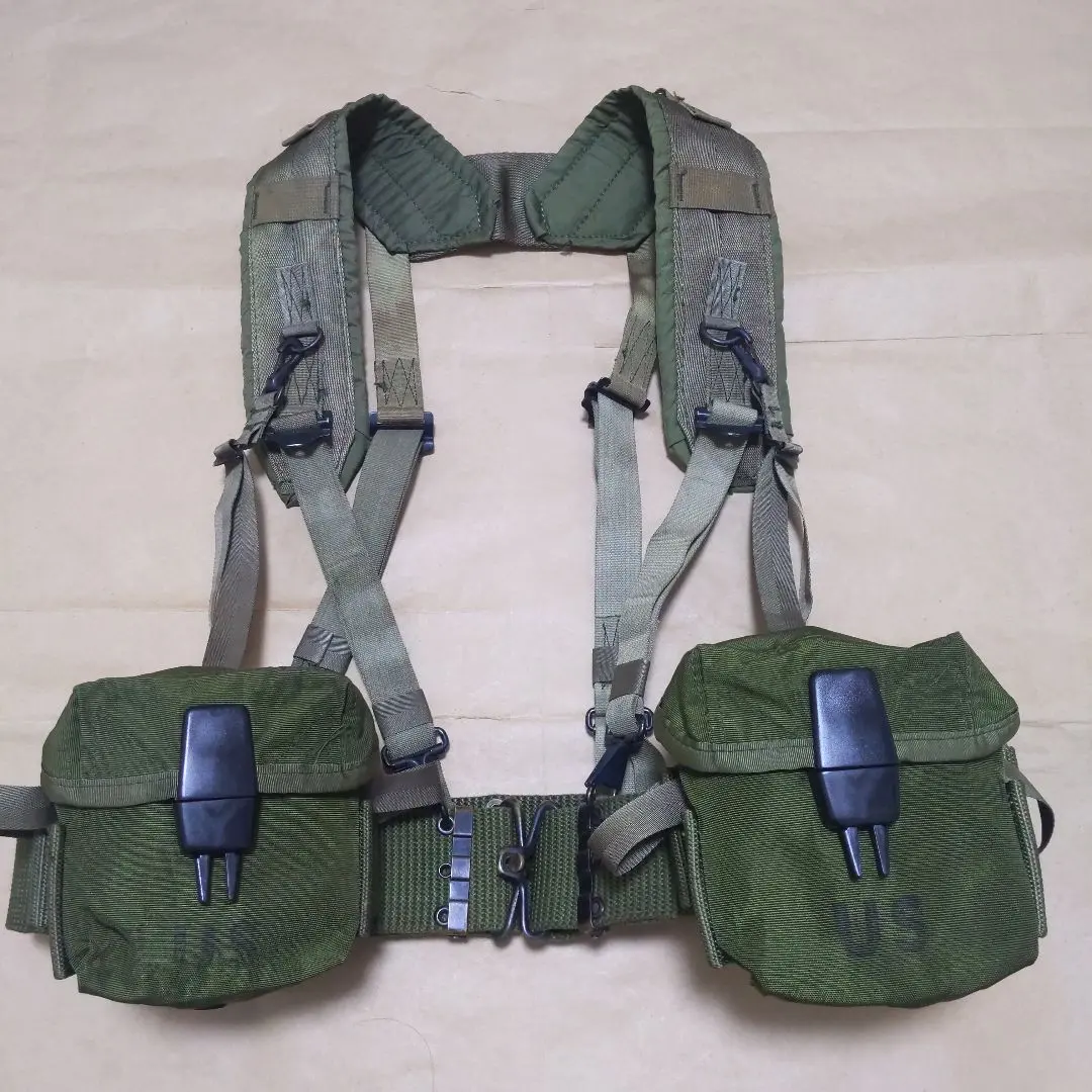 Thumbnail of US Army M67 Gear Belt/Suspender/Magazine Pouch Genuine Surplus Good Condition