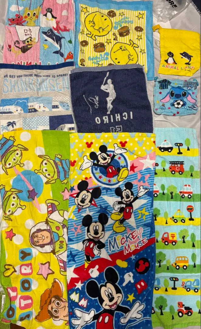Thumbnail of Character Towel Set: Toy Story, Mickey, Stitch, Ichiro